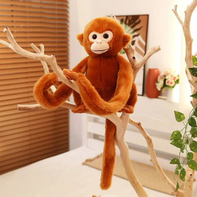 Peluche-singe-réconfortante