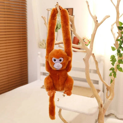 Peluche-singe-sourire