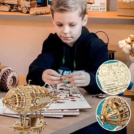 Puzzle 3D en Bois | TravelFun™