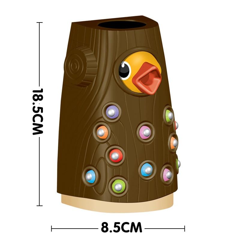 FeedingBird™ - Jouets magnétique attrape - ver | Jeux enfants - Jouets idylliques