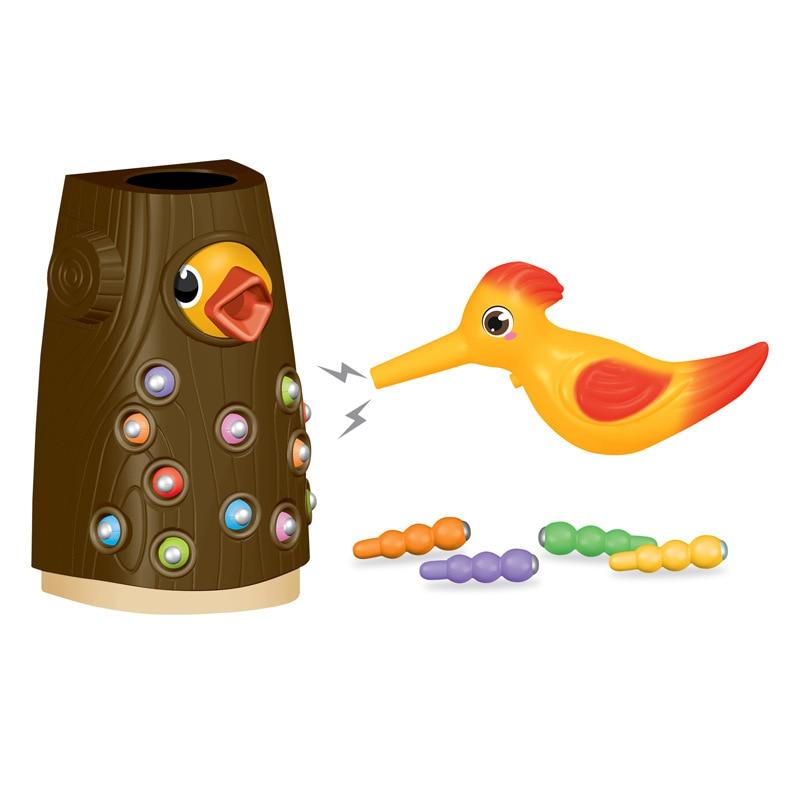 FeedingBird™ - Jouets magnétique attrape - ver | Jeux enfants - Jouets idylliques