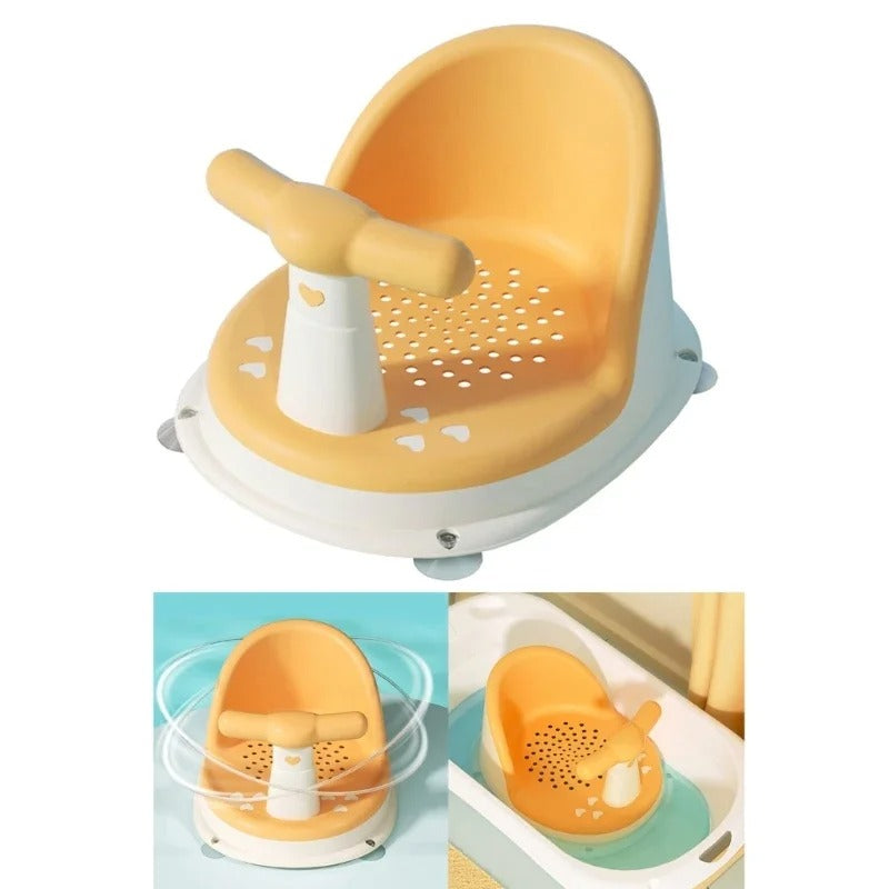 siege de bebe pour le bain | jaune confort