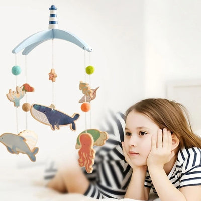 mobile-bebe-pour-lit-marin-captivant