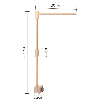 mobile-bebe-pour-lit-rose-bois