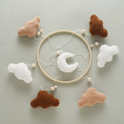 mobile-lit-bebe-nuage-brun-forme