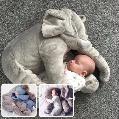 peluche-éléphant-gris-paisible