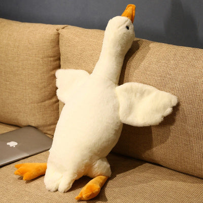 peluche-oie-blanc-silhouete