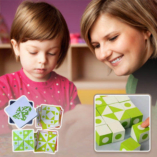 Puzzle 3D en Bois | Réflexion Spatiale