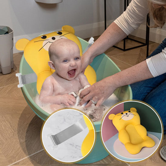 Siege de Bebe pour le Bain | Pliable jaune