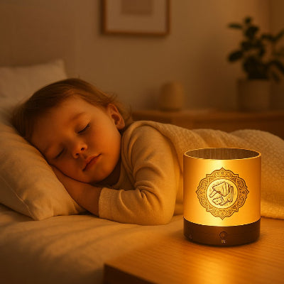 la veilleuse coran bébé adhan comme compagnon de sommeil et spirituel.