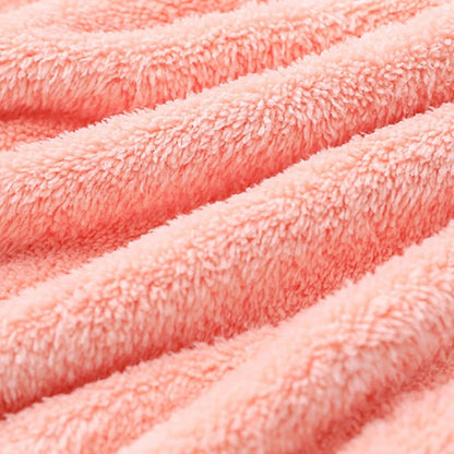 cape de bain bébé | chat rose