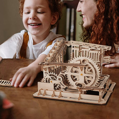 Puzzle 3D en Bois | Marble Race™