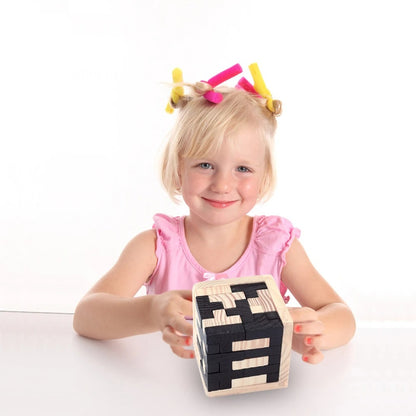 3DPuzzle™ | Puzzle Cube en bois