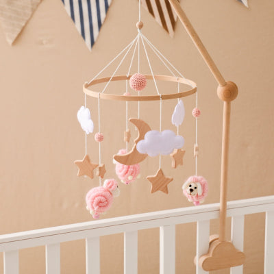 mobile-musique-bebe-rose-melodie