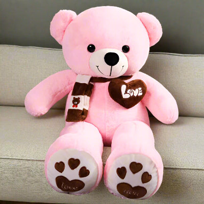 peluche-geante-ours-rose-confient