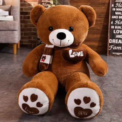 peluche-ours-brun-douceur