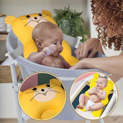 Siege de Bebe pour le Bain | Pliable jaune