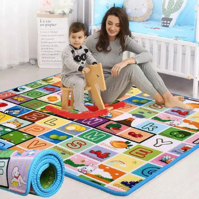 tapis-d'éveil-pliable-double-face-developpement
