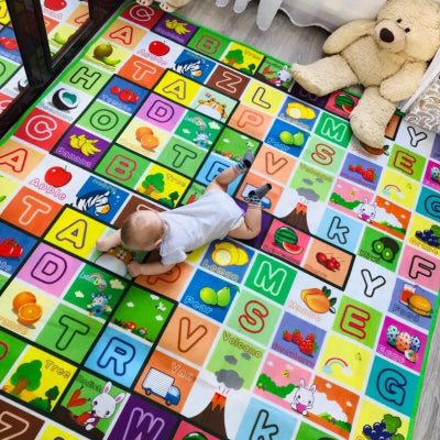 tapis-d'éveil-pliable-double-face-portatif