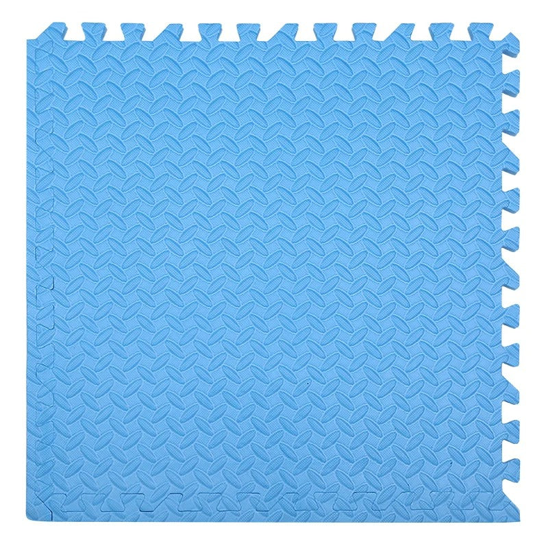 Tapis de Puzzle | Jaune et Bleu